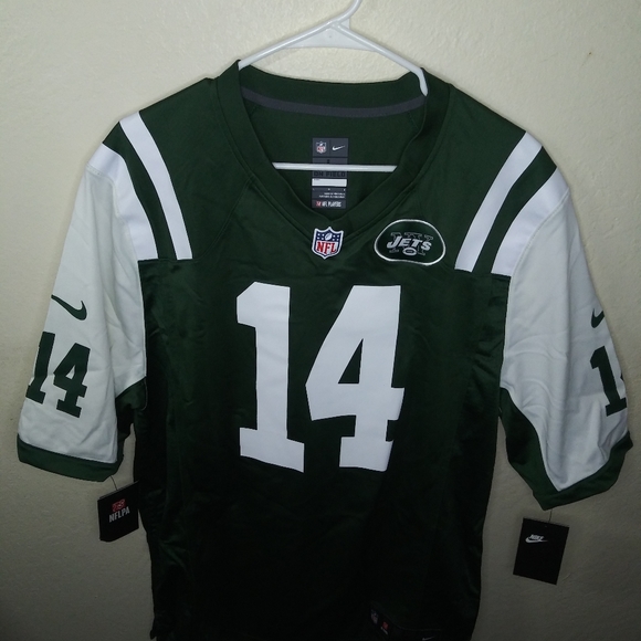 New York Jets On Field Jersey #14 Darnold - Picture 1 of 6